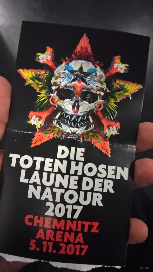 ​Ticket Chemnitz 5.11.2017