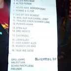 Setlist MMG Düsseldorf 13.05.2012