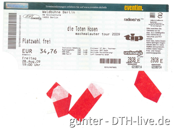 Berlin, Waldbühne 28.8.2009