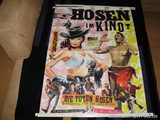 Kino-Plakat 3 Akkorde für ein Halleluja