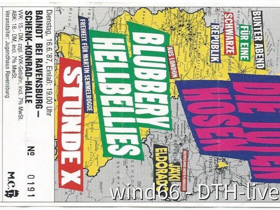 Bis zum bitteren Ende 16.06.87 Ravensburg